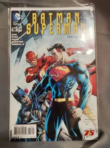 BATMAN SUPERMAN #18 Flash 75th Variant