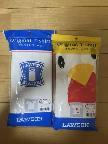 LAWSON 오리지널 T셔츠 LL 사이즈 가라아게군&밀크캔