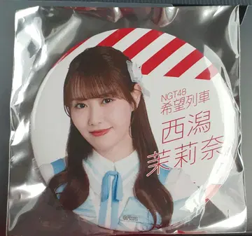 NGT48 니시가타 마리나 캔뱃지 개별 하이 터치회 극장 복권