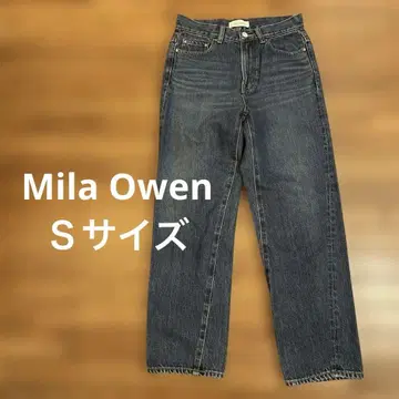 새상품급 스트레이트 스키니 데님 미라 오웬 팬츠 청바지 데님 팬츠