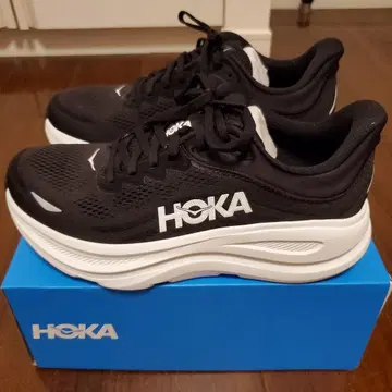 HOKA BONDI9 WIDE 27.0 Black/White