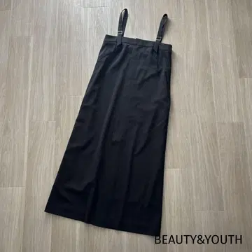 2024 BEAUTY&YOUTH 벨트 스트랩 원피스