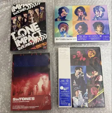 SixTONES 라이브 Blu-ray 묶음 판매