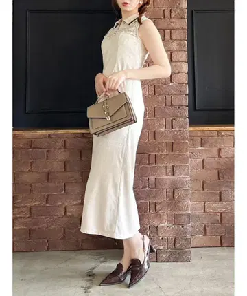 dazzlin 후치 프릴 레이어드 원피스