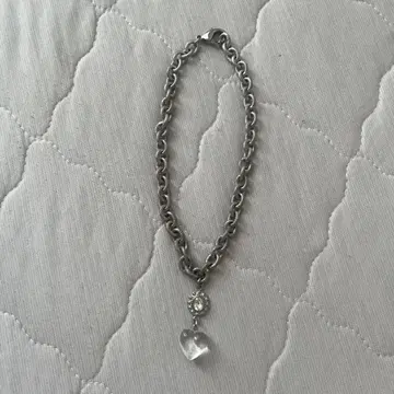 oht ny ohtny TRANSPARENT HEART CHARM