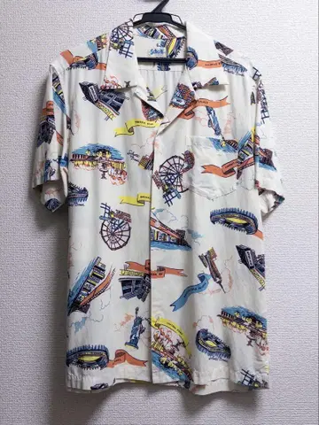 Schott 알로하 셔츠 L 사이즈