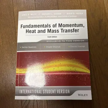 Fundamentals of Momentum, Heat and Mass