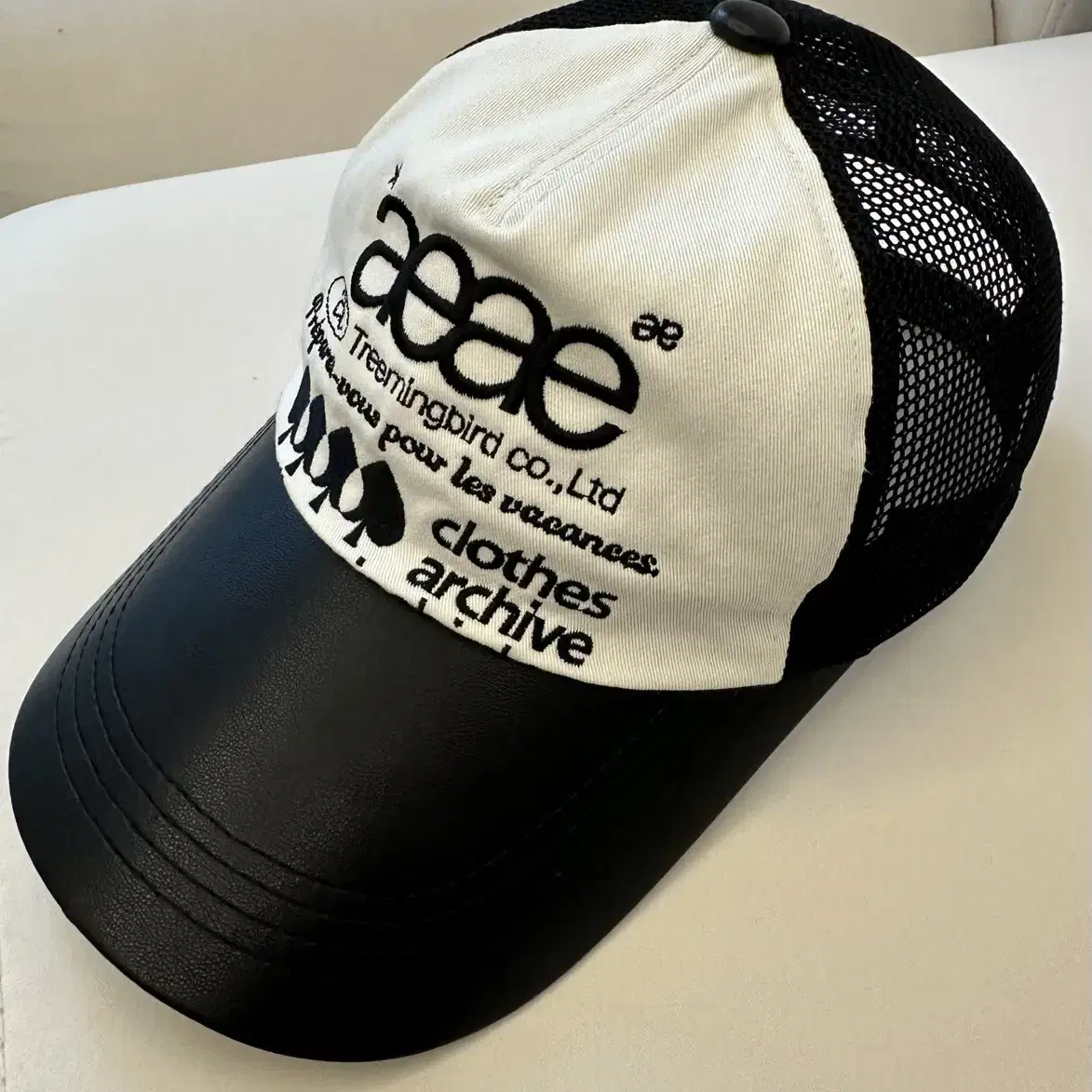 AEAE | 에이이에이 Aeae Camo Hat WEB LOGO CAMO 5 PANEL CAP