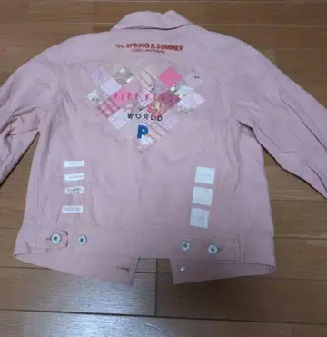 핑크하우스 패치워크가 귀여운 g재킷