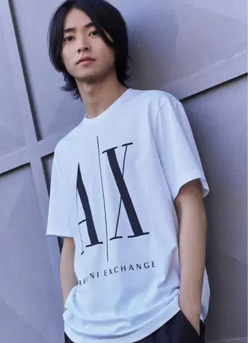 A|X ARMANI EXCHANGE 로고 티셔츠