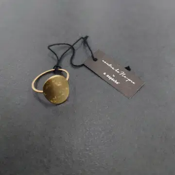 a.depeche 빈티지풍 골드 원형 반지