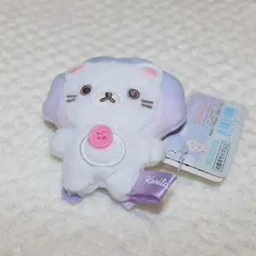 리락쿠마 새상품 손바닥 봉제 인형 하늘의 쿠루링 솜사탕 사자
