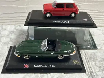 1/43 20세기 명차 컬렉션 재규어 E타입 & 미니 쿠퍼 세트