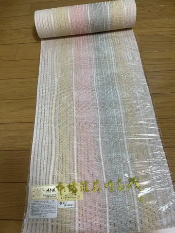 하카타오리 나고야 오비 옷감 여름 나고야 오비(약 24cm)