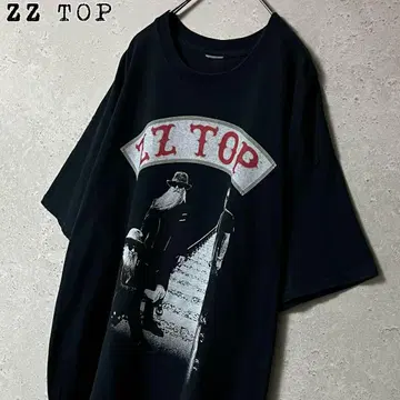 ZZ TOP 2016 tour 티셔츠 블랙 레어 밴딩 티