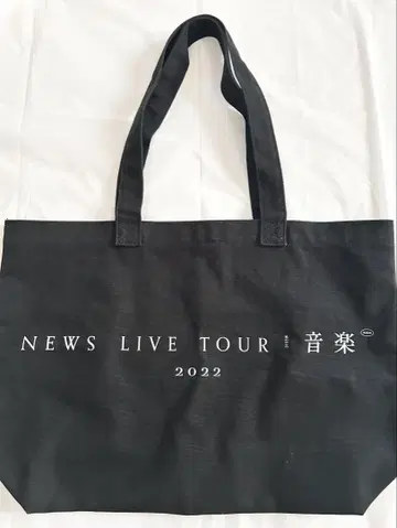 NEWS LIVE TOUR 음악 2022 토트백