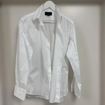 Radmess MEN'S BIGI 화이트 긴팔 셔츠 M