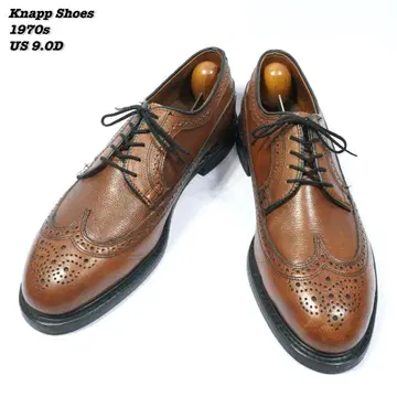 Knapp Shoes 윙팁 슈즈 1970년대 US9.0D