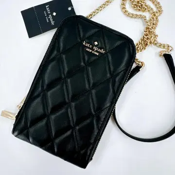 kate spade 블랙 스마트폰 숄더백