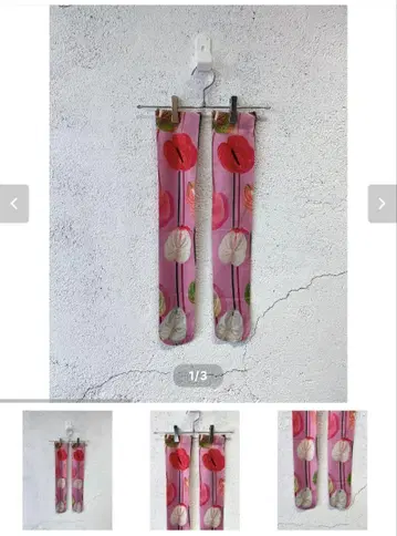 VIVIANO 삭스 Elastic Socks Floral