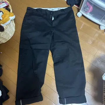 874 Original Fit 블랙 치노 팬츠 38