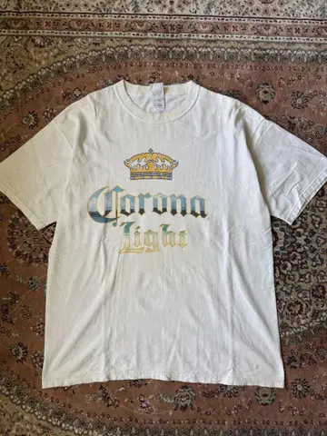 90년대~00년대 Corona Light 티셔츠 XL 화이트