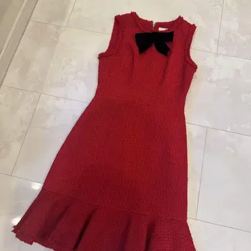 kate spade 빨간색 슬리브리스 원피스 00