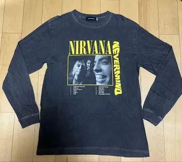 GOOD ROCK SPEED NIRVANA 긴팔 티셔츠 L 사이즈