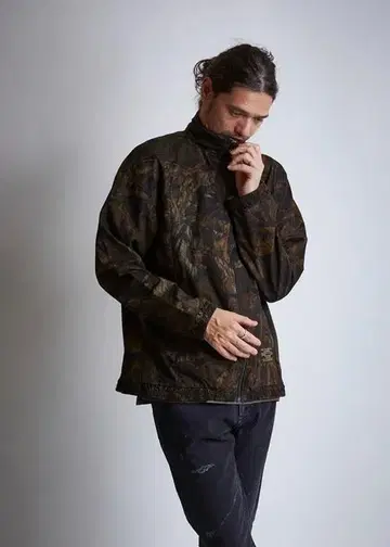 EGO TRIPPING REAL TREECAMO TRACK JACKET
