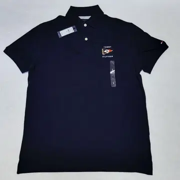 TOMMY HILFIGER 네이비 피케 셔츠 S