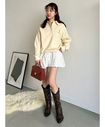 LILY BROWN 벌룬 미니 스커트