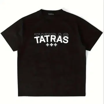 TATRAS 블랙 로고 T셔츠 타트라스