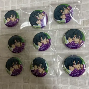 Free! 하이 스피드 키리시마 이쿠야 캔뱃지 9개 세트