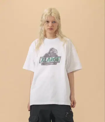 XLARGE 화이트 티셔츠 L 사이즈