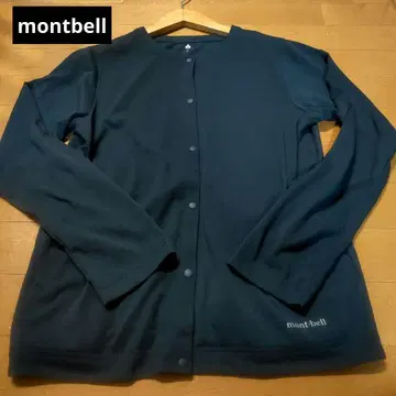 montbell 긴팔 가디건 다크 블루 L