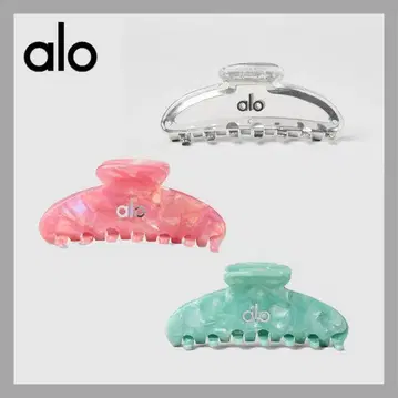 [새상품] alo yoga 헤어 클립 미사용 알로요가 헤어 액세서리