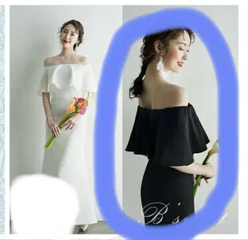 머메이드 드레스 블랙