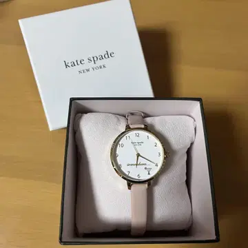 kate spade 아날로그 시계 여성용 핑크