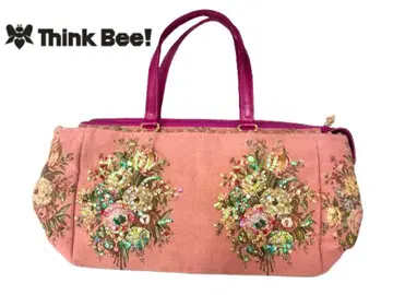 고급스러움이 넘치는! Think Bee! 꽃무늬 자수 핸드백