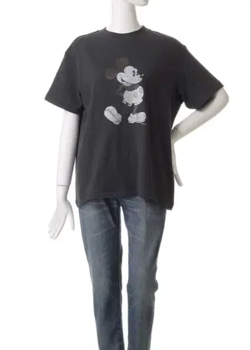 미사용 새상품 아메리카나 Mickey 미키마우스 티셔츠
