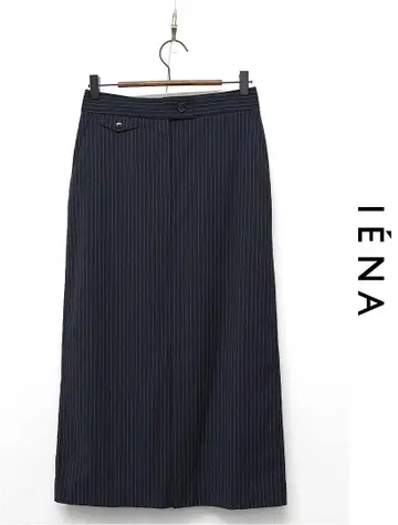H510/새상품급 24SS SLOBE IENA 롱 스커트 스트라이프 36