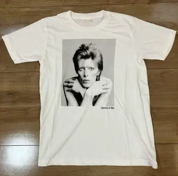 데이비드 보위 SUKITA 반팔 티셔츠 David Bowie 밴드 티셔츠
