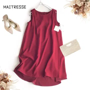 @ [9] 미사용 택 포함 MAITRESSE 메트리제 슬리브리스 원피스