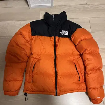 THE NORTH FACE 다운 자켓 700필 오렌지