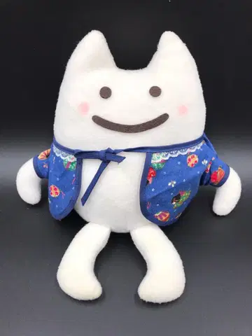 자시키 와라비쨩 봉제인형 파란 옷 중고품