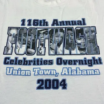footwash 2004 티셔츠 50센트 류다크리스 메어리j 레어