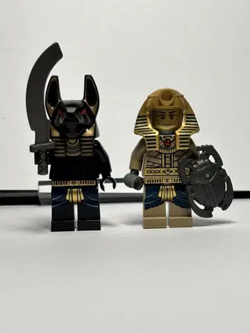 LEGO 아누비스와 파라오 미니 피규어 세트