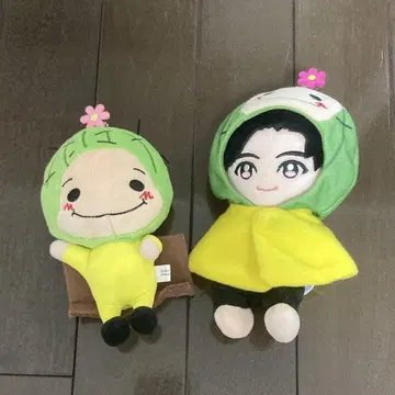 치넨 유리 사보넨 봉제 인형 세트