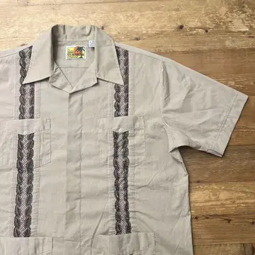 90s Guayabera 과야베라 쿠바 셔츠 반팔