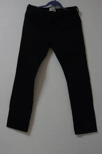wrangler 블랙 데님 슬림 핏